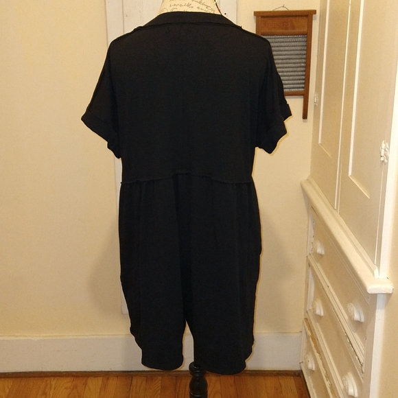 NWT Miou Muse solid black romper Sz XL - Picture 6 of 15